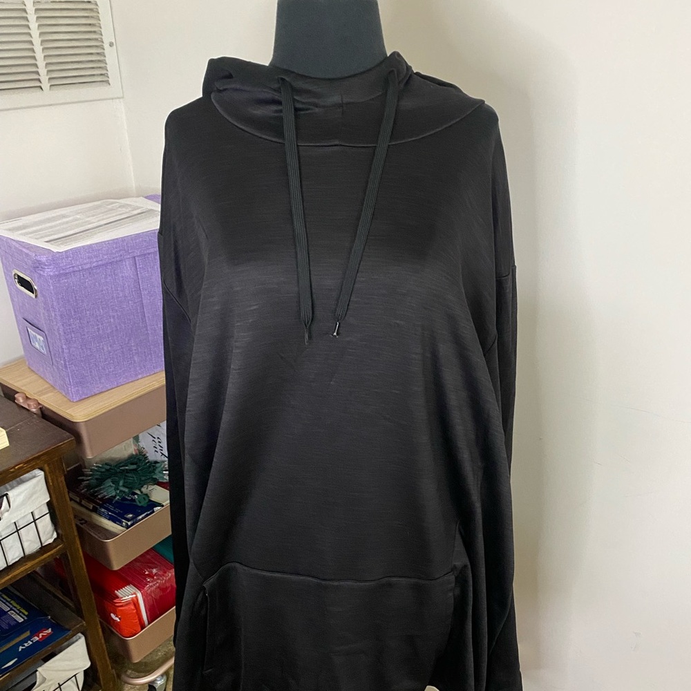 Tek Gear black fleece hoodie